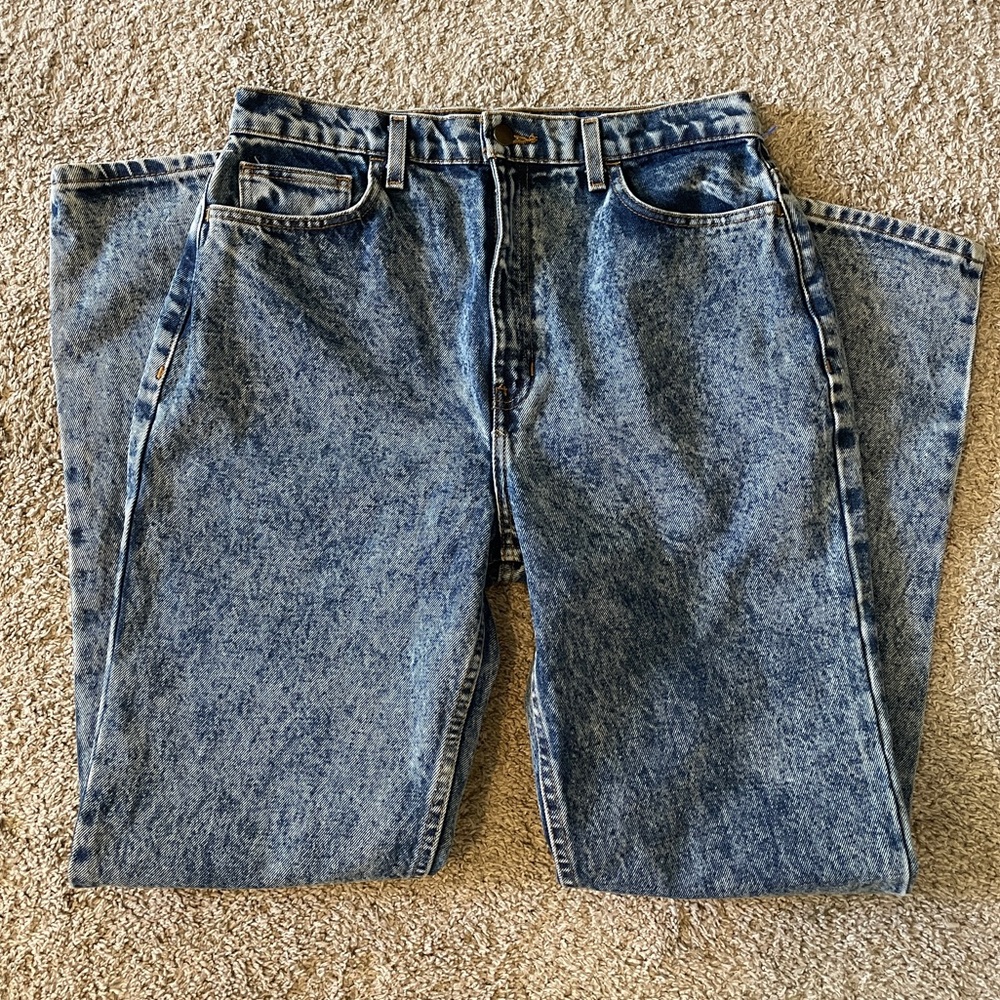 American Apparel high-waist denim jeans